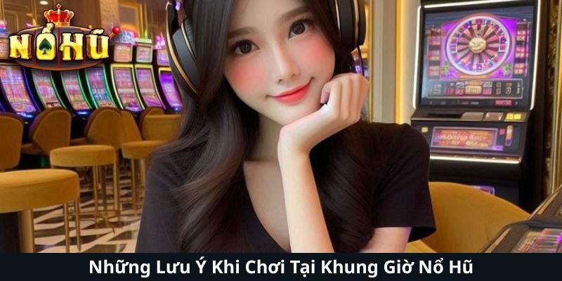 Những Lưu Ý Khi Chơi Tại Khung Giờ Nổ Hũ
